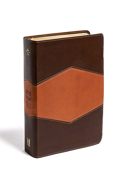 Rvr Biblia De Estudio Holman Chocolate Terracota Simil Piel