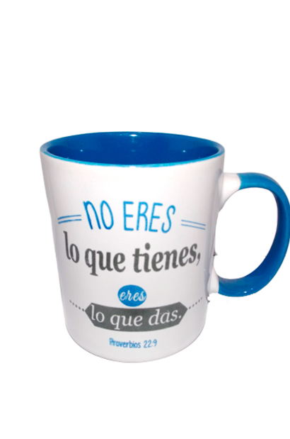 Taza palabras grabadas