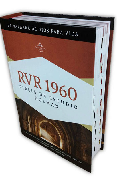 RVR 1960 Biblia De Estudio Holman, Tapa Dura Con Indice | Desarrollo ...