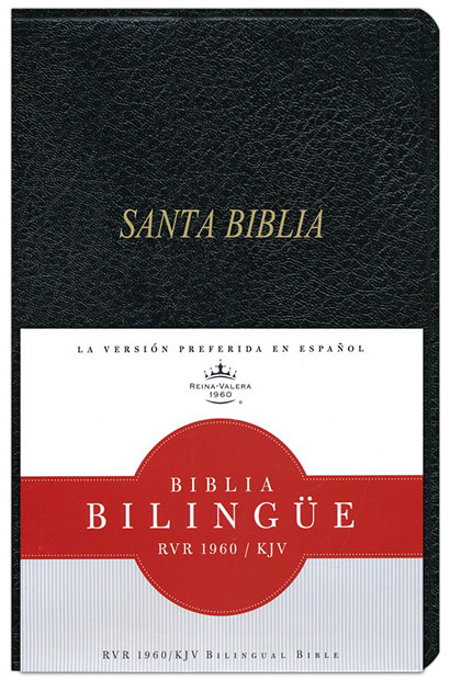 RVR 1960/KJV Biblia Bilingue, Negro Imitación Piel Con Indice ...