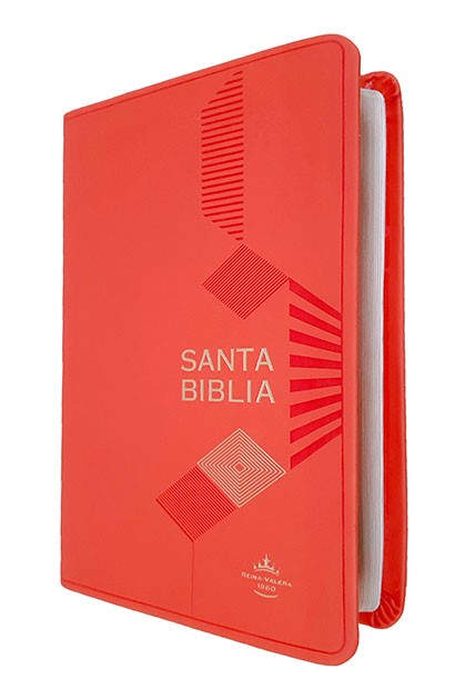 Santa Biblia Letra Grande Naranja