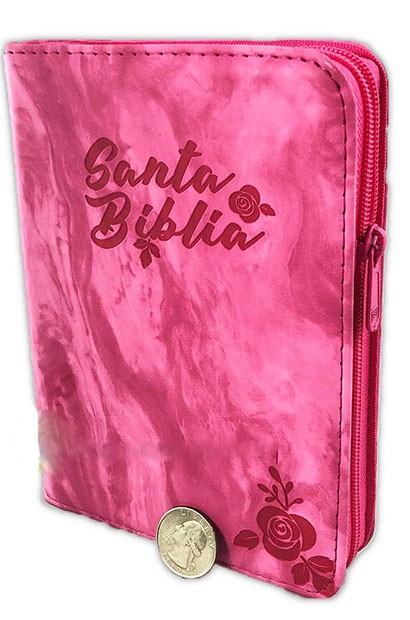 Biblia RV 60 Con Cierre Fucsia