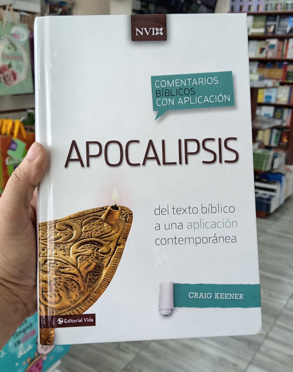 Comentario bíblico con aplicacion NVI Apocalipsis: Del texto bíblico a una aplicación contemporánea Tapa Dura