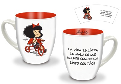 Desayunador c/taza Mafalda – DIFRANCESCO